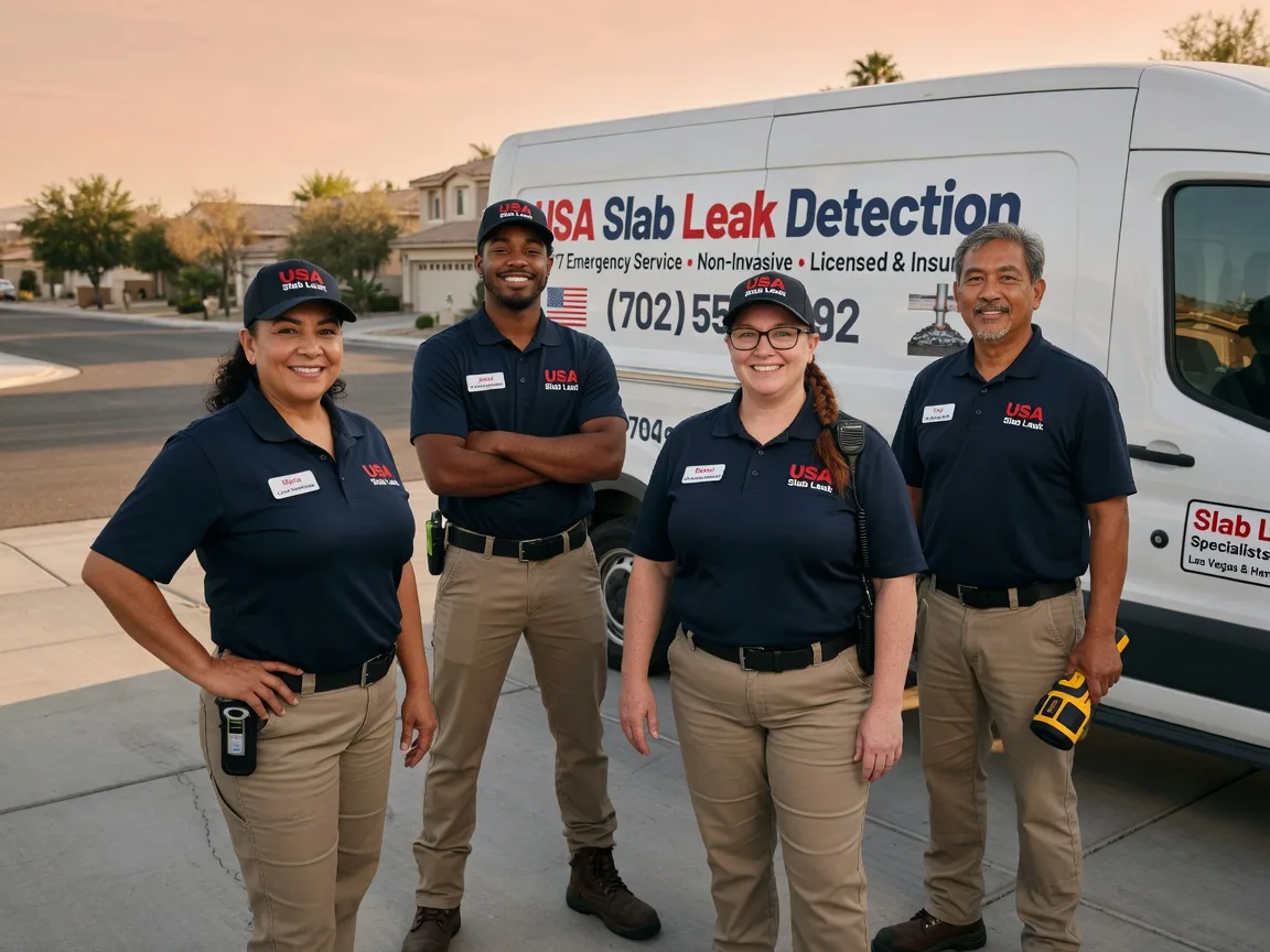 Slab Leak Repair company in Shirland, IL